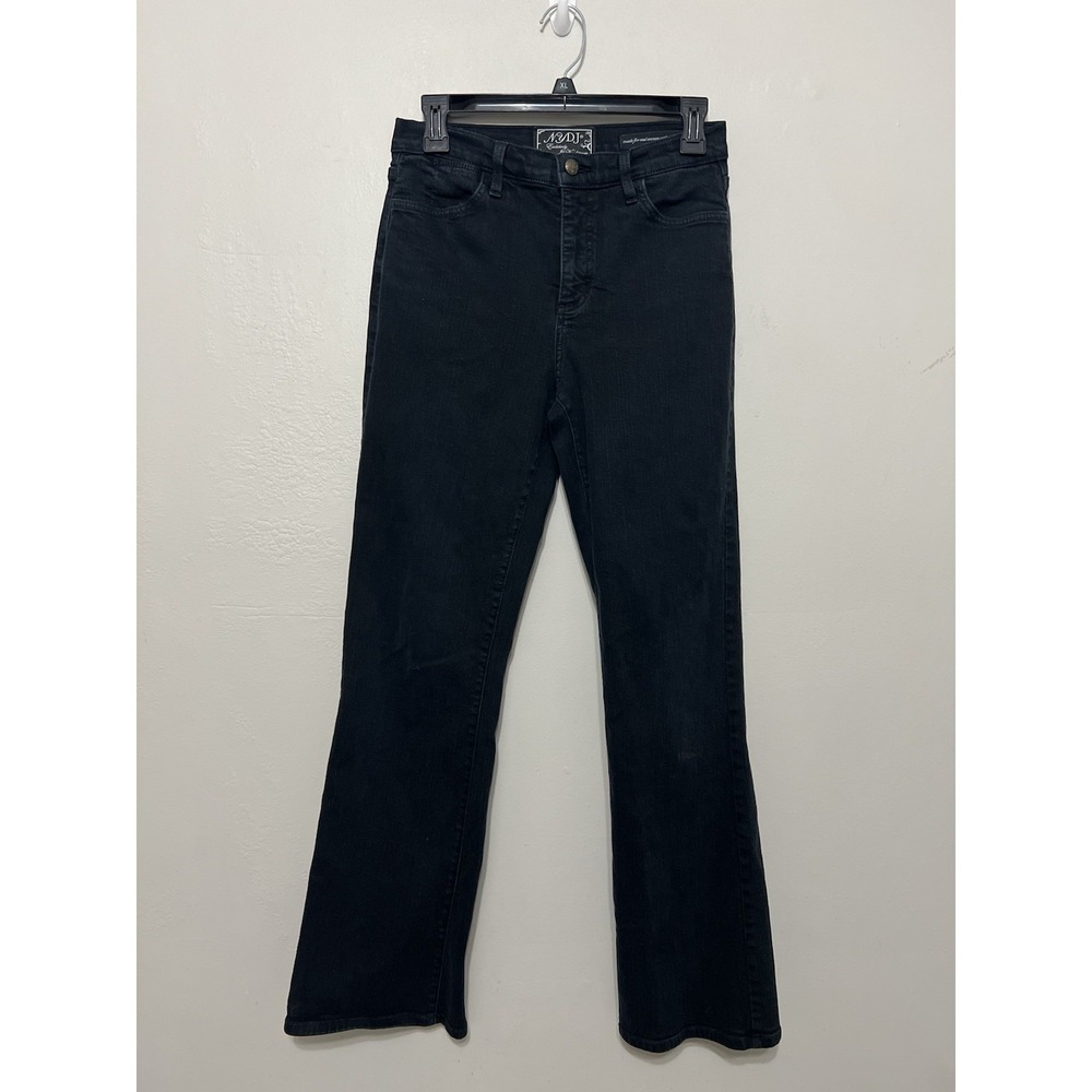 NYDJ Women's BILLIE Mini Bootcut Lift Tuck Stretch Jeans Dark Wash Size 4